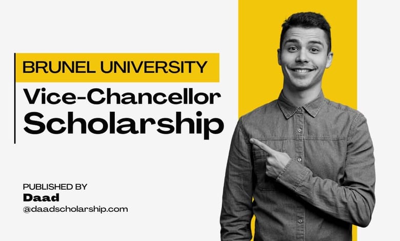 Brunel University Vice Chancellor Scholarship 2025 Spring Intake
