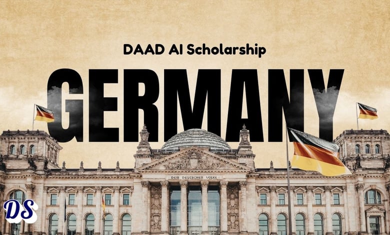 Germany DAAD AI Scholarships 2026 with €934 Monthly Stipend for International Students