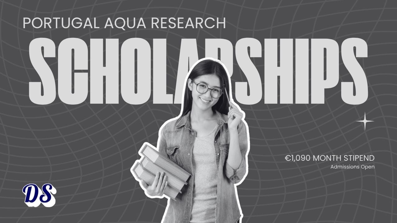 Portugal AQUA Research Scholarship 2026 With €1,090 Monthly Stipend