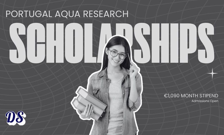 Portugal AQUA Research Scholarship 2026 With €1,090 Monthly Stipend