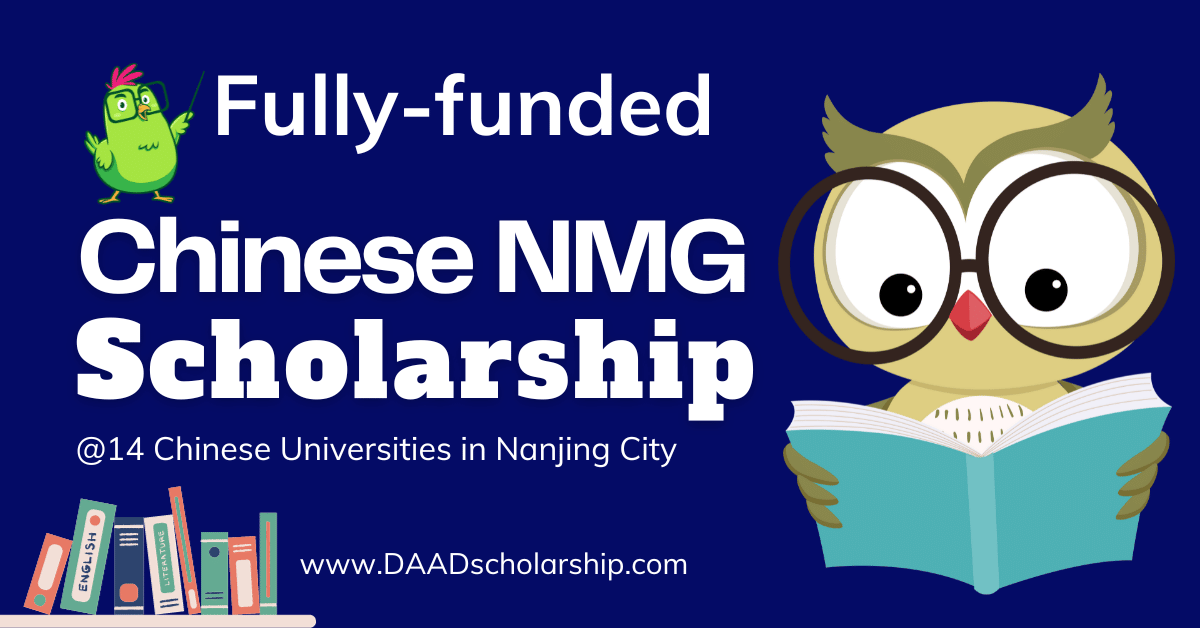 Nanjing Municipal Government (NMG) Scholarships 2024