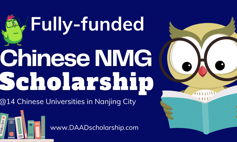 Nanjing Municipal Government (NMG) Scholarships 2024
