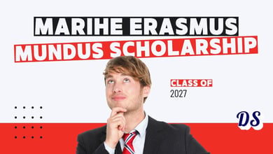 MARIHE Erasmus Mundus MS Scholarships 2027 With Tuition Waiver, €1,400 Stipend