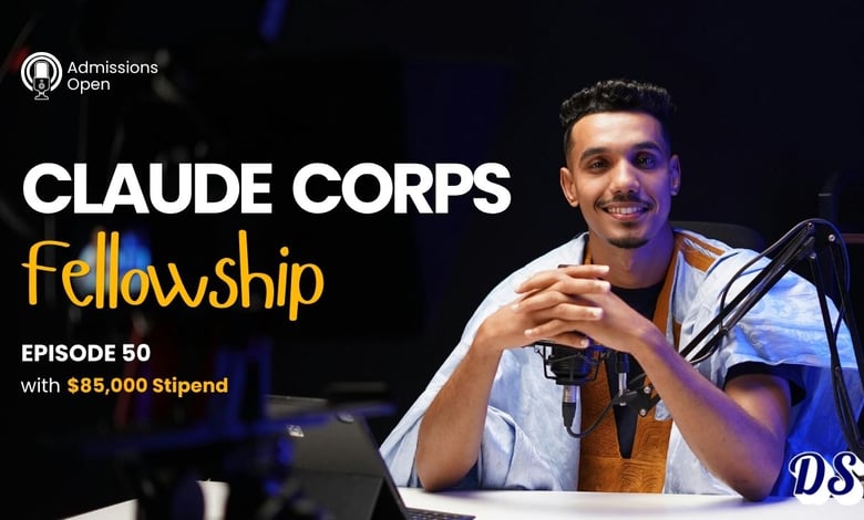 Claude Corps Fellowships 2027 With $85,000 Stipend and AI Training for Everyone