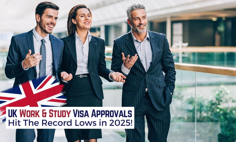 UK Work & Study Visas Hit Record Lows in 2025 - Up to 84% Drop in Dependent Approvals