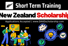 New Zealand Short Term Training Scholarships 2026 for International Students