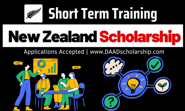 New Zealand Short Term Training Scholarships 2024 for International Students