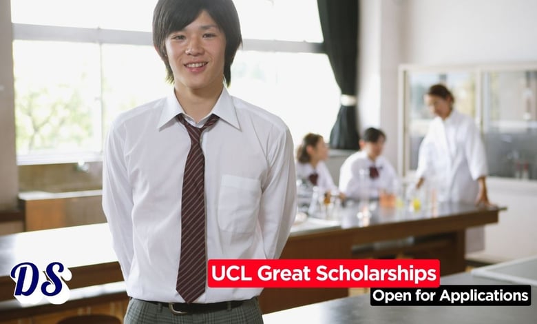 University College London GREAT Scholarship 2026 Open