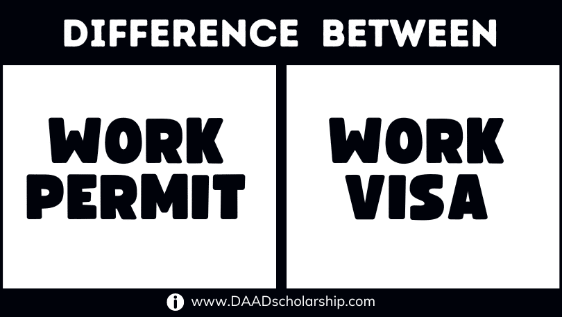 Difference Between Work VISA and Work Permit