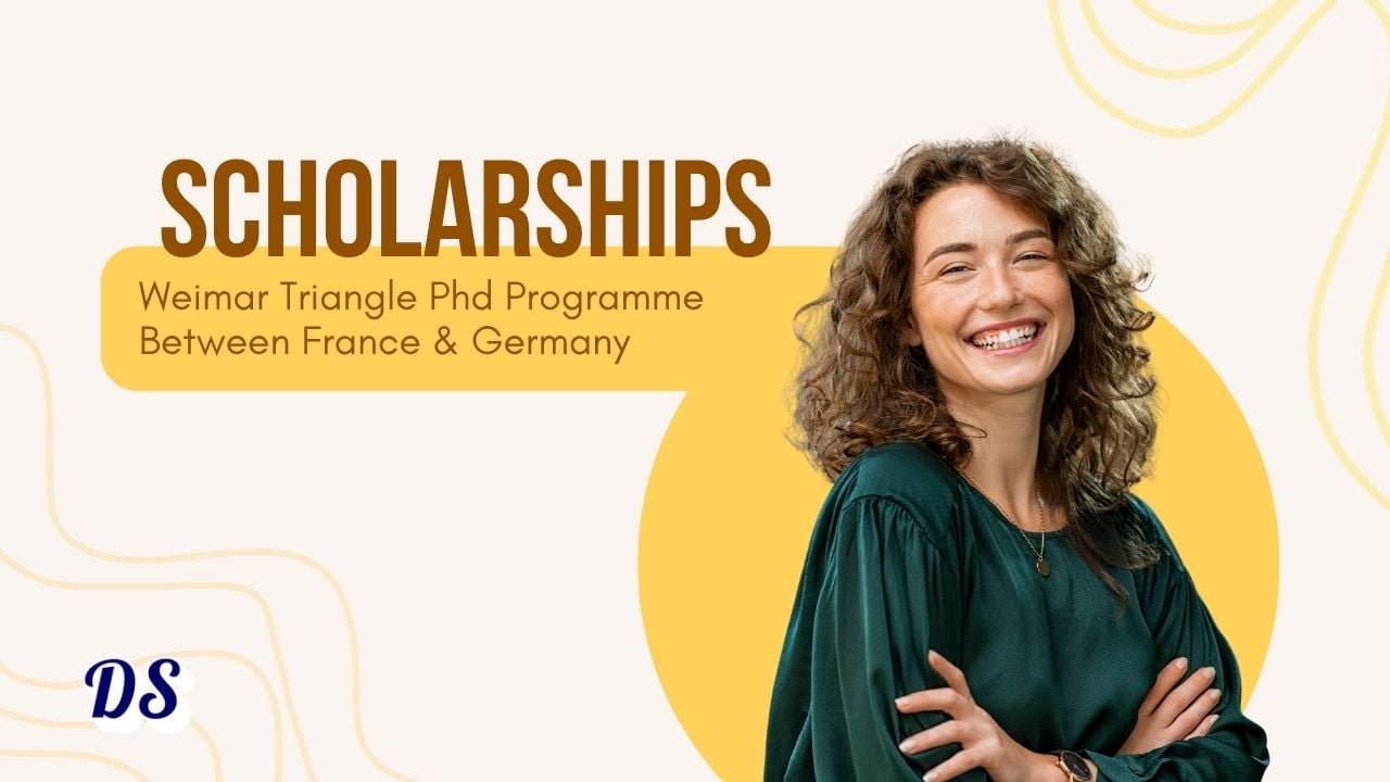DAAD Weimar Triangle PhD Scholarship 2026 Between France and Research in Germany