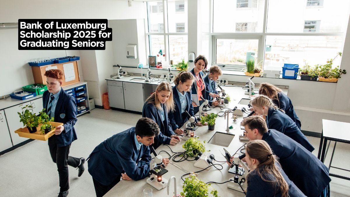 Bank of Luxemburg Scholarship 2025 for Graduating Seniors