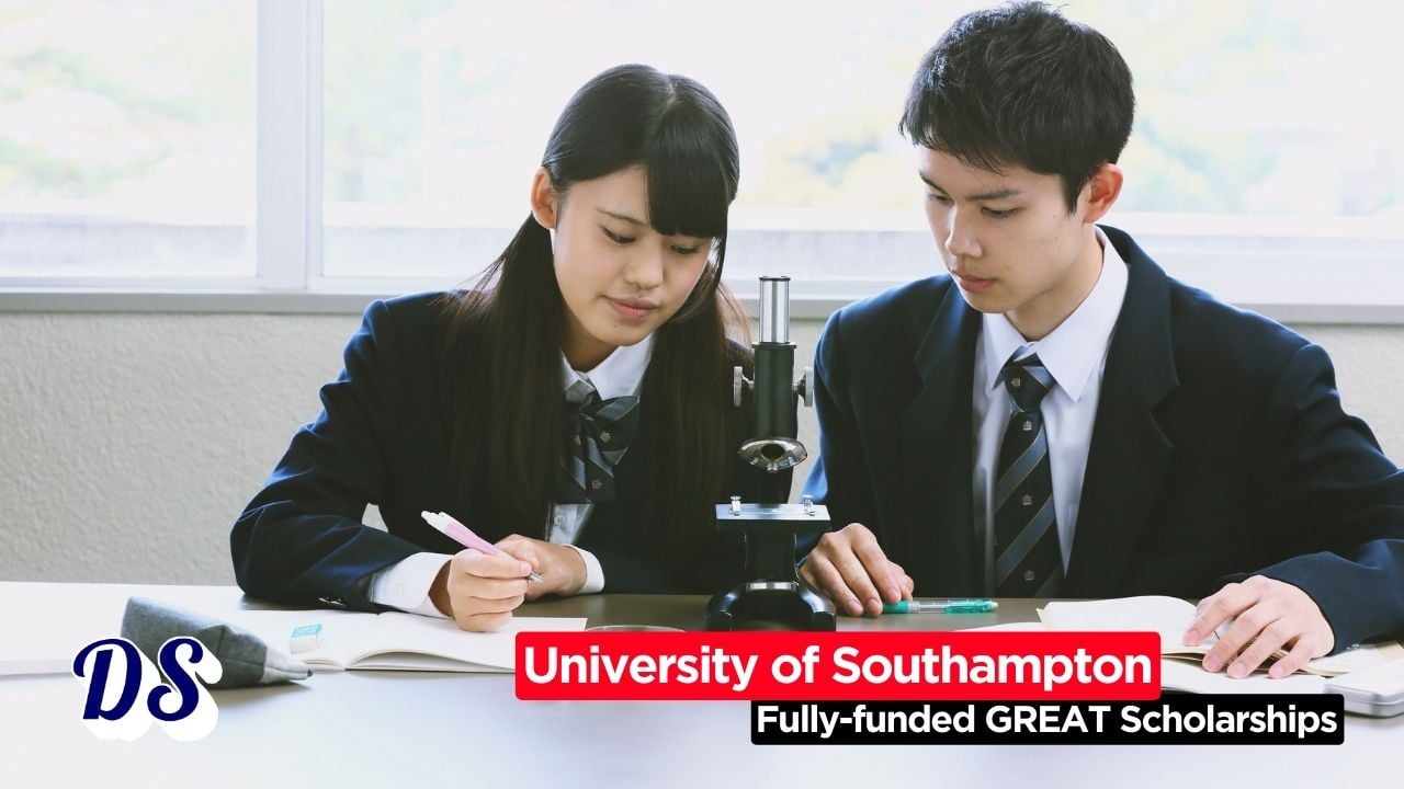 University of Southampton GREAT Scholarships 2026 Open