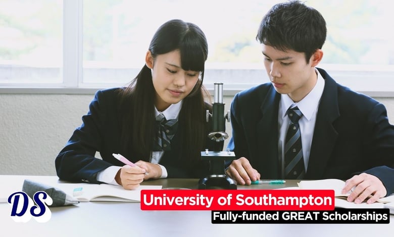 University of Southampton GREAT Scholarships 2026 Open