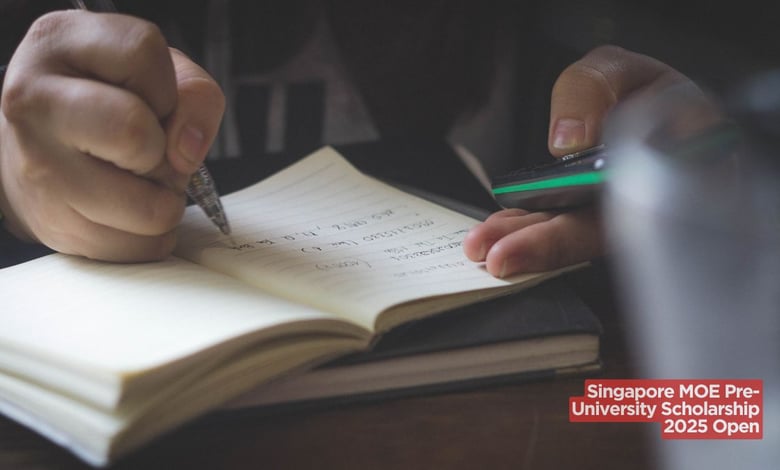 Singapore MOE Pre-University Scholarship 2025 Open