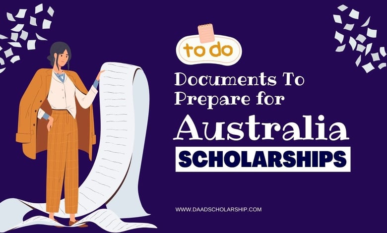 Documents to Prepare for Australia Award Scholarships 2026 Programme