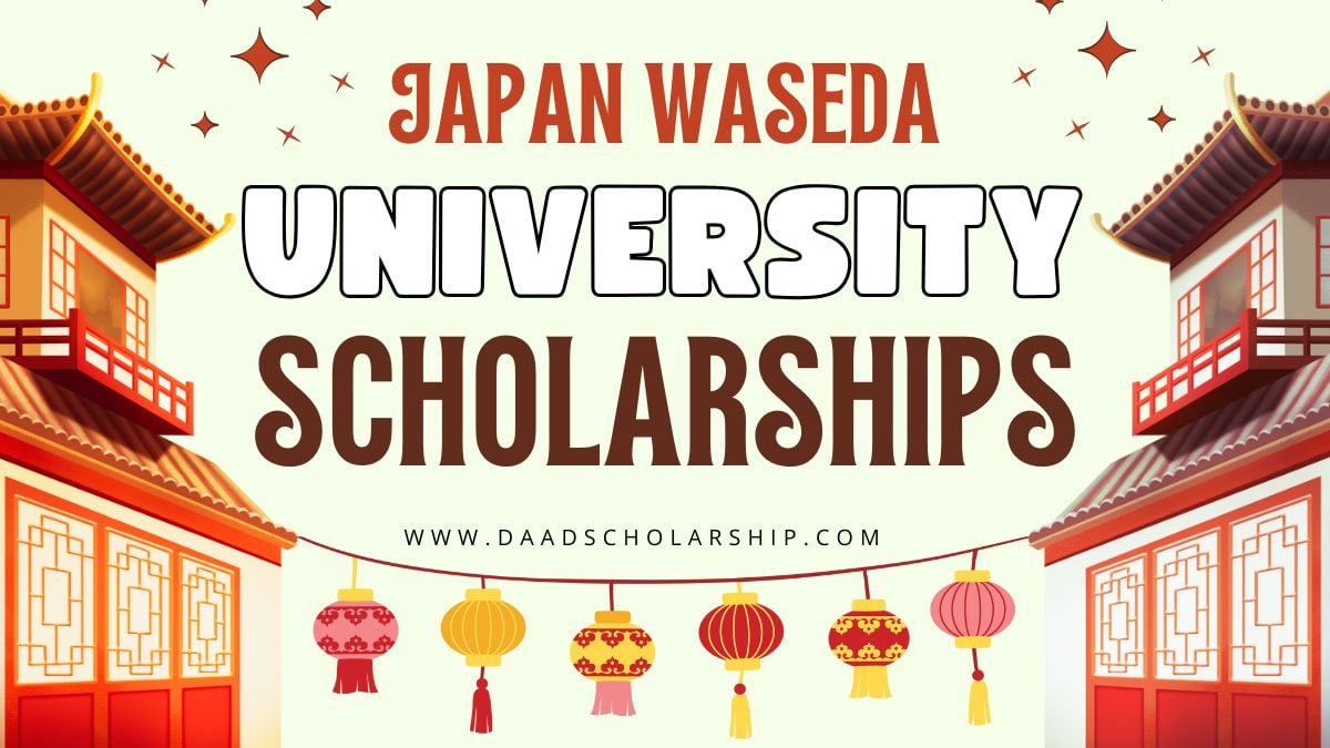 Japan Waseda University Undergrad Scholarship 2025 (Fully-funded)