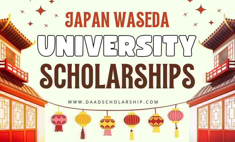 Japan Waseda University Undergrad Scholarship 2025 (Fully-funded)