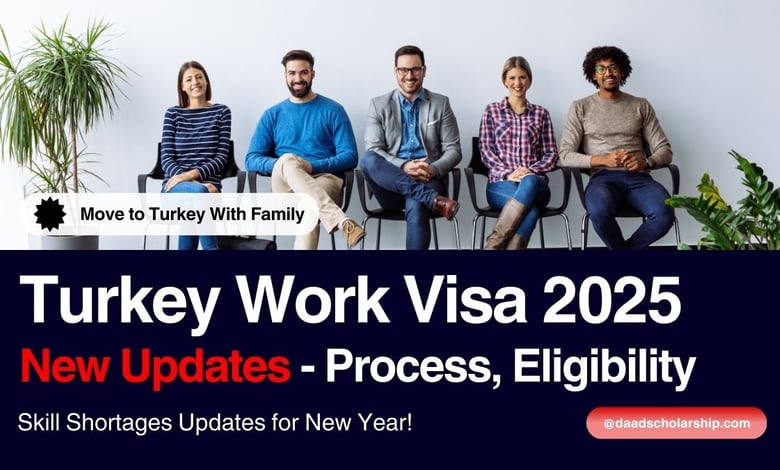 Turkey Work Visa 2025 Update - Requirements and Application Process