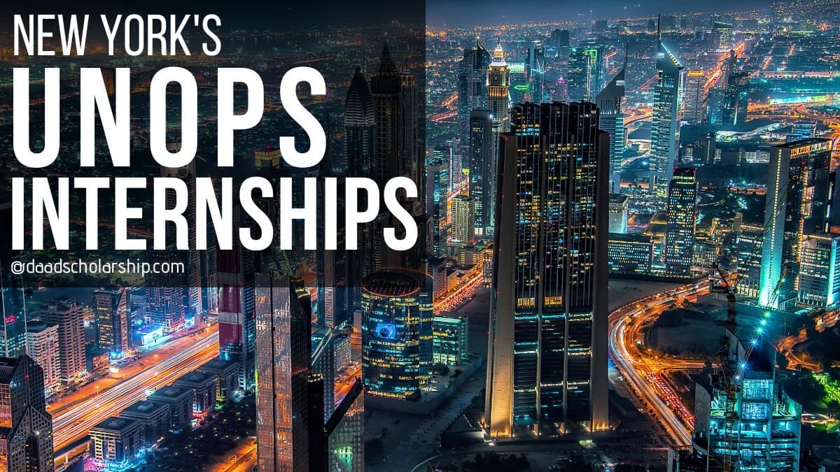 UNOPS Administration Internship 2024 in New York