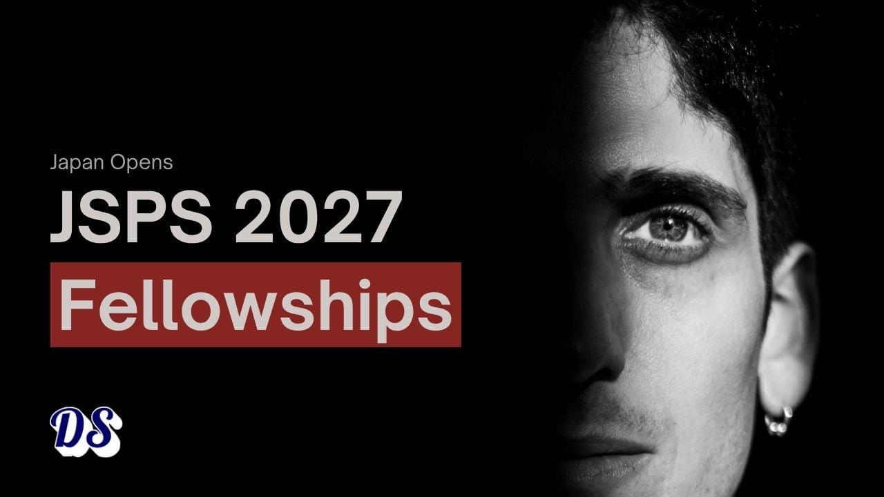 JSPS International Fellowships 2027 in Japan with ¥362,000 Monthly Stipend Open