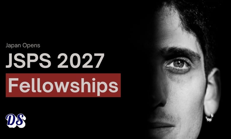 JSPS International Fellowships 2027 in Japan with ¥362,000 Monthly Stipend Open