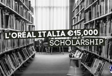 L'Oréal Italia €15,000 Scholarship 2027 for Future Art Directors in Beauty & Fashion