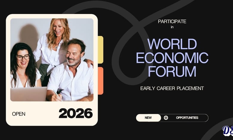 World Economic Forum Opportunity Open - Placements Across 4 Cities