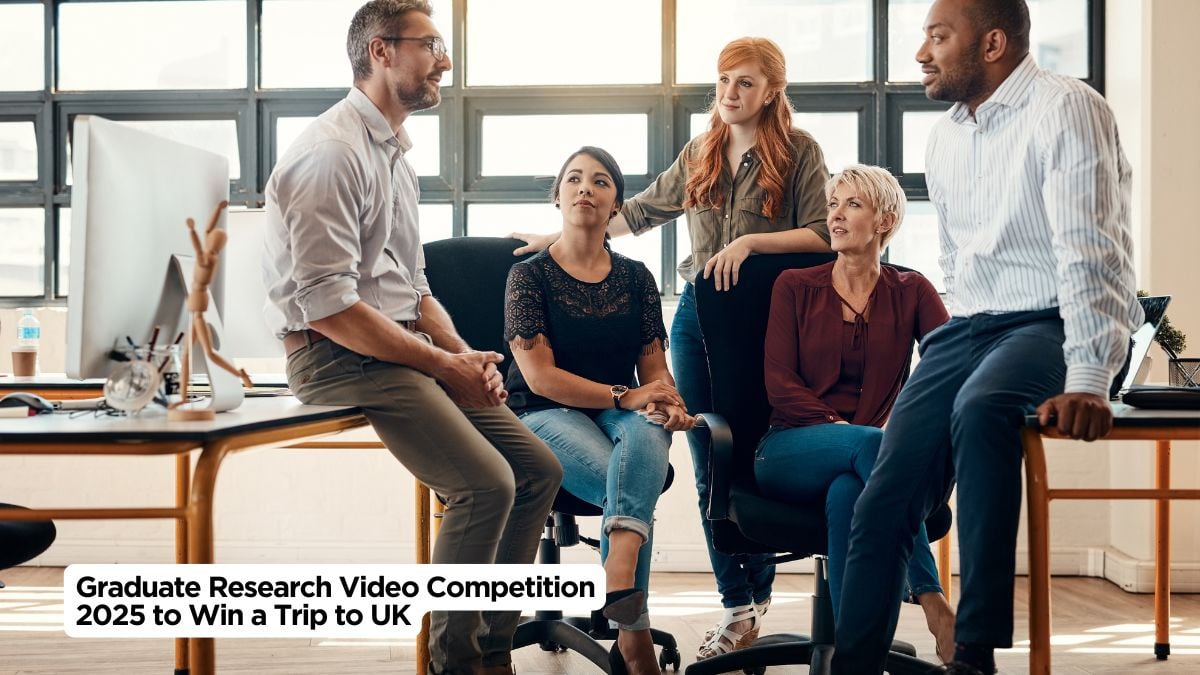 Graduate Research Video Competition 2025 to Win a Trip to UK
