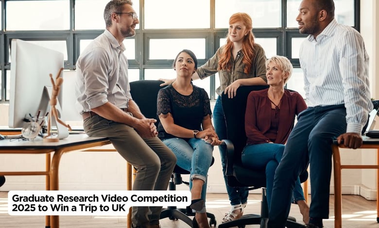 Graduate Research Video Competition 2025 to Win a Trip to UK