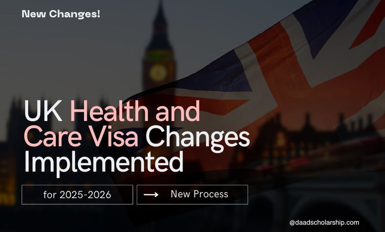 UK Health and Care Visa Changes Implemented for 2025-26 Cycle