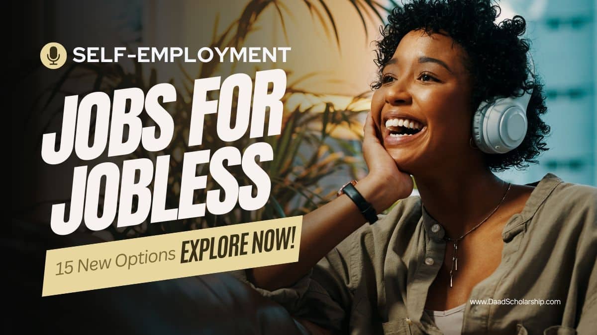15 Self Employment Job Options for Jobless People in 2024