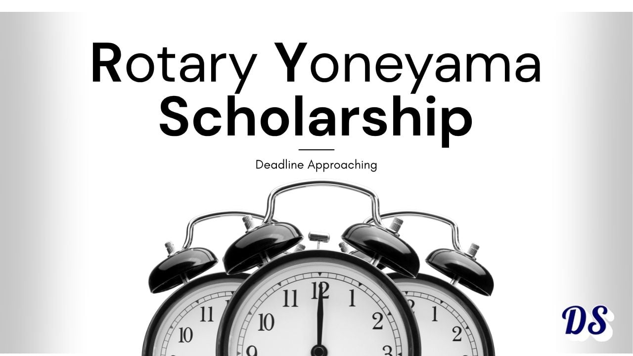 Rotary Yoneyama Scholarship 2027 Opens for Japan Degrees—Up to ¥140,000 Monthly