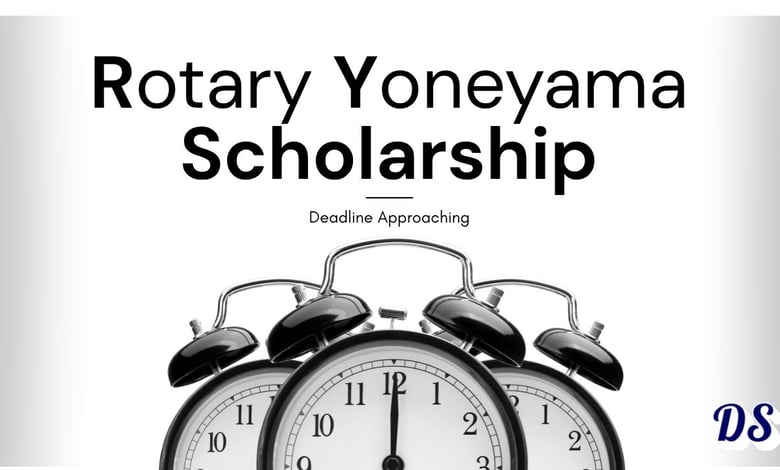 Rotary Yoneyama Scholarship 2027 Opens for Japan Degrees—Up to ¥140,000 Monthly