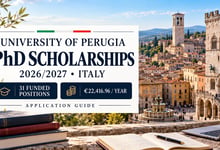 University of Perugia PhD Scholarships 2027 in Italy How to Apply Guidance