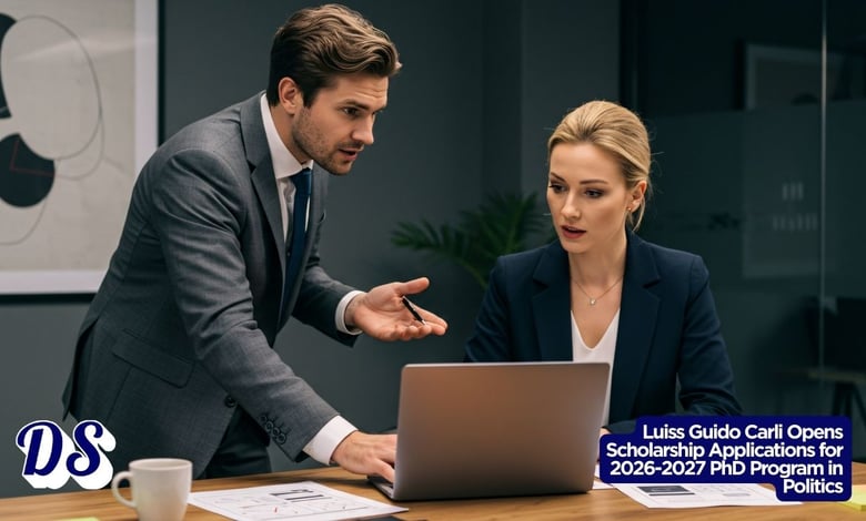 Luiss Guido Carli Opens Scholarship Applications for 2026-2027 PhD Program in Politics
