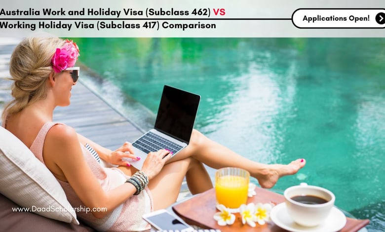 Australia Work and Holiday Visa (Subclass 462) VS Working Holiday Visa (Subclass 417) Comparison