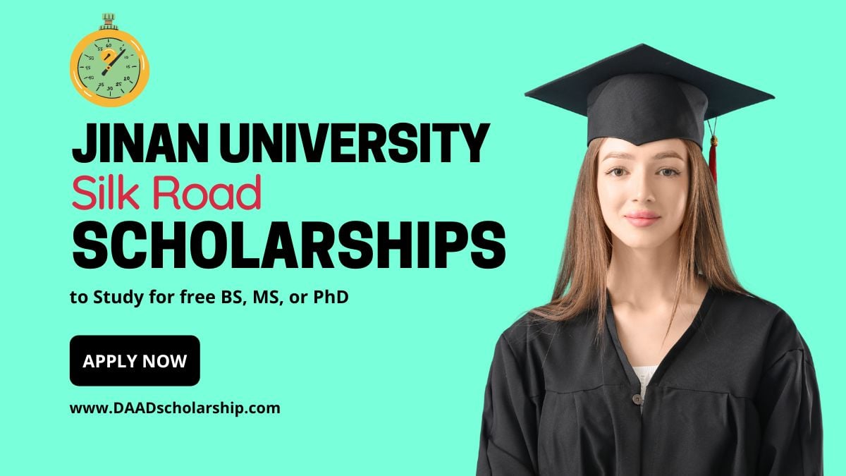 Jinan University Silk Road Scholarships 2024 for BS, MS, PhD