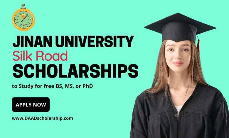 Jinan University Silk Road Scholarships 2024 for BS, MS, PhD