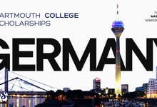 Dartmouth College Opens DAAD Study Scholarships for 2027 Master’s Study in Germany