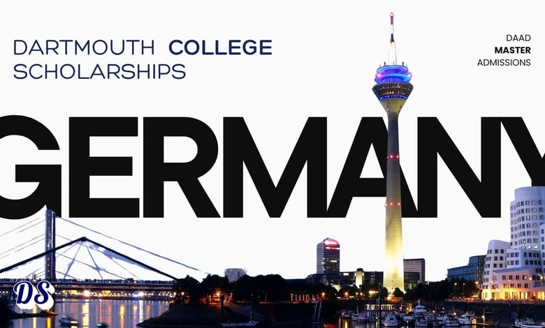 Dartmouth College Opens DAAD Study Scholarships for 2027 Master’s Study in Germany