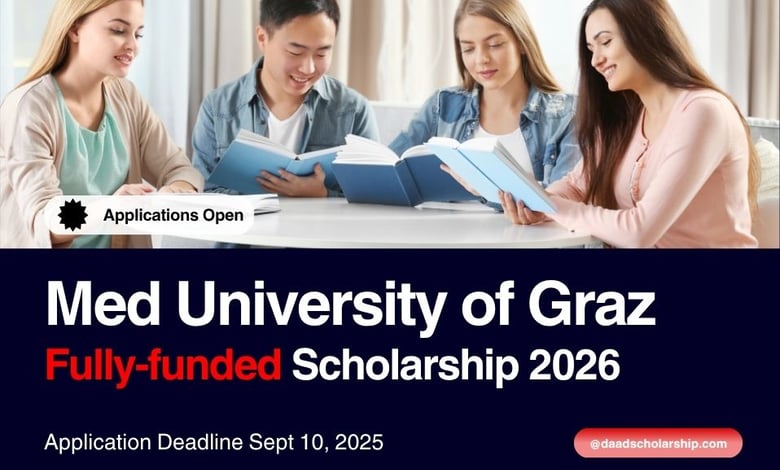Medical University of Graz Fully Funded Scholarship 2026 for International Students