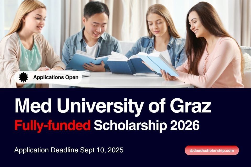 Medical University of Graz Fully Funded Scholarship 2026 for International Students