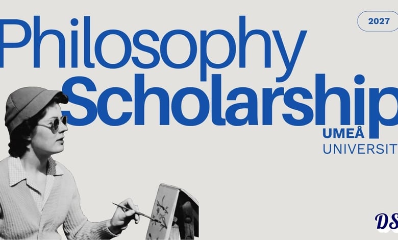 Philosophy Postdoc Scholarship 2027 Open at Umeå University