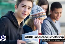 AHRC Landscape Scholarship 2026 at SOAS University of London