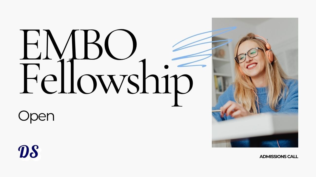 EMBO Postdoc Fellowships 2026 Open Worldwide for International Researchers Seeking Global Lab Mobility