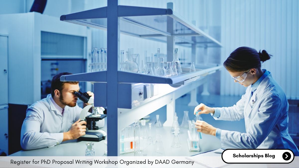 Register for PhD Proposal Writing Workshop Organized by DAAD Germany