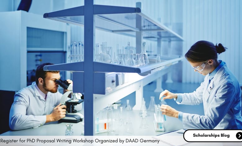 Register for PhD Proposal Writing Workshop Organized by DAAD Germany