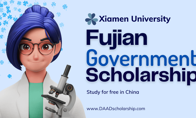 Fujian Government Scholarships at Xiamen University in 2024