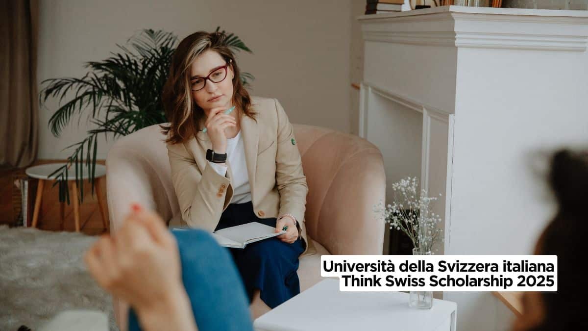 Università della Svizzera italiana Think Swiss Scholarship 2025