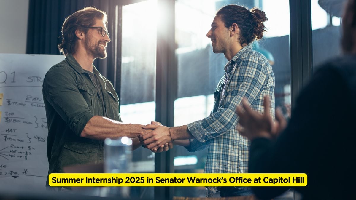 Summer Internship 2025 in Senator Warnock’s Office at Capitol Hill